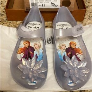 Mini Melissa Ultragirl Frozen Pearl White Shoes